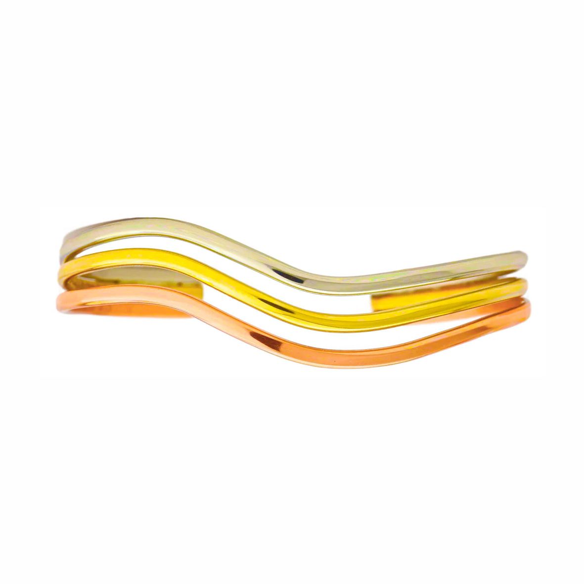 Rainbow Wave Sergio Lub Copper Bracelet - #66