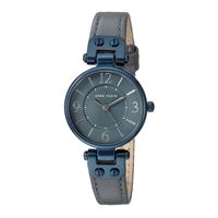 Anne Klein Dark Blue-Grey Watch - 10-9443GYBL