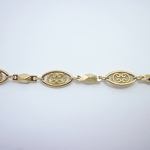 Filigree Link - 18kt Layered Gold Chain