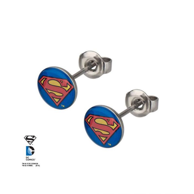 Superman Logo Steel Studs - SUPMER01 - Click Image to Close