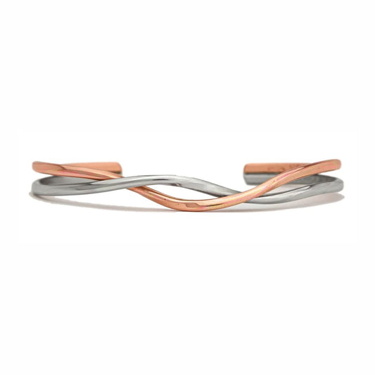Copper Silver Dance - Sergio Lub Copper Bracelet - #431