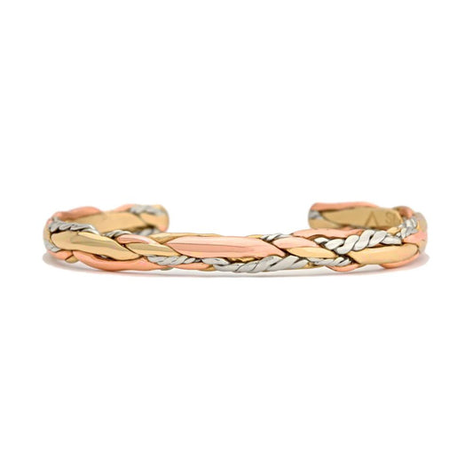 Light Sage Sergio Lub Copper Bracelet - Shiiny #75