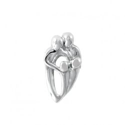 Sterling Silver FAMILY Slide Pendant - Four styles to choose from